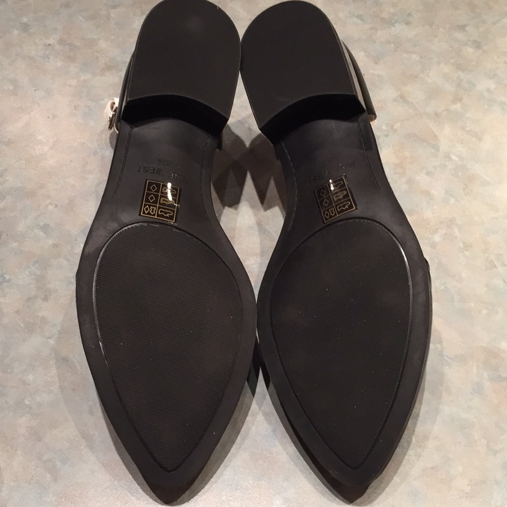 Nine West black and white flats - Picture 4 of 6